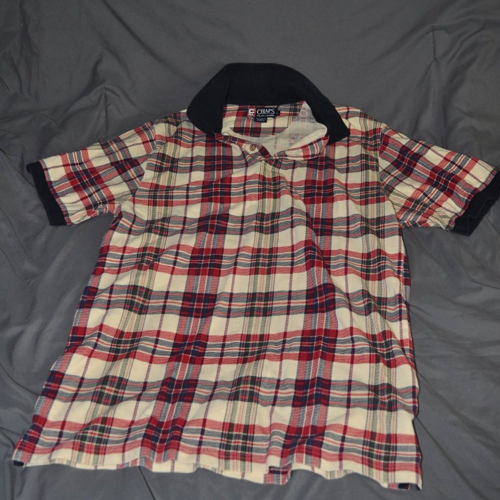 Vintage Chaps Ralph Lauren Polo Shirt  Adult Large